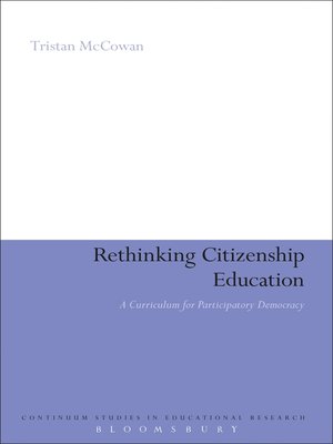 cover image of Rethinking Citizenship Education